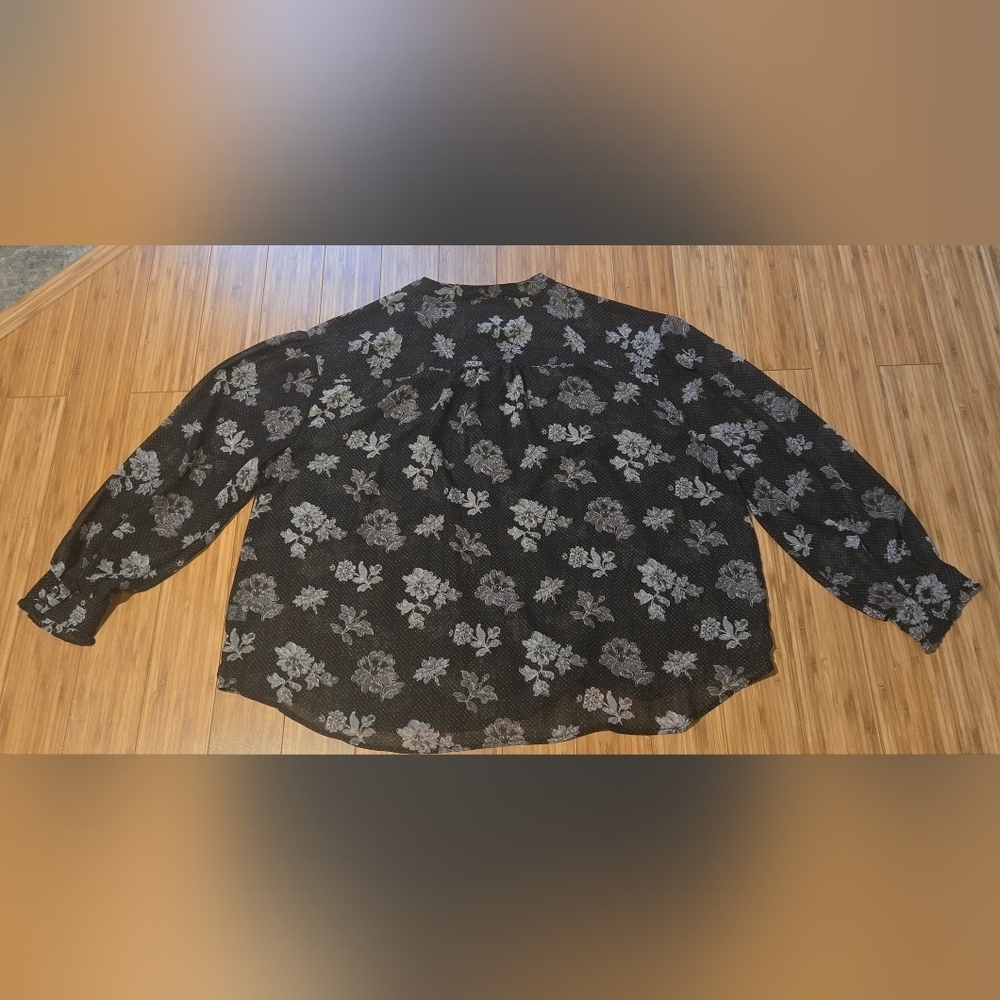 NWOT Lane Bryant Floral Blouse - Picture 8 of 10